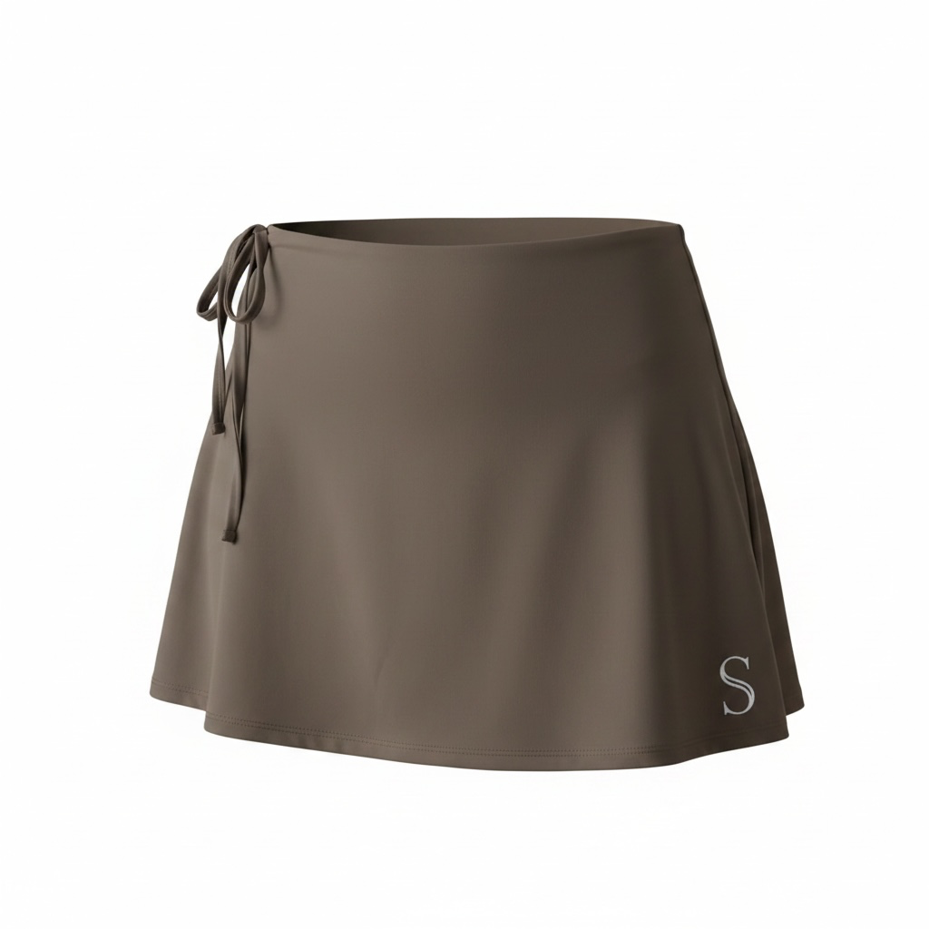 Truffle brown skirt