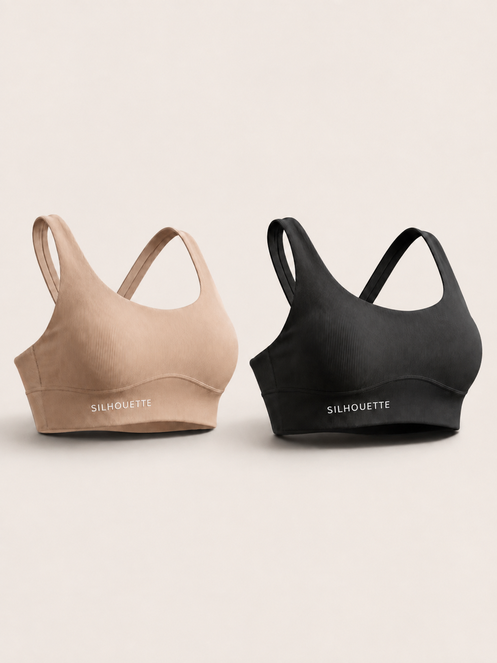 Ribbed bra