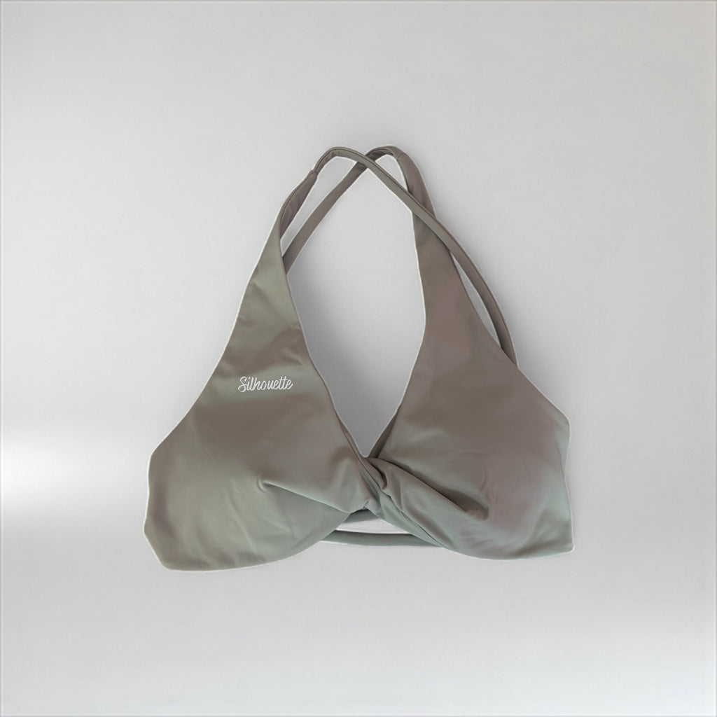 Twist cross top