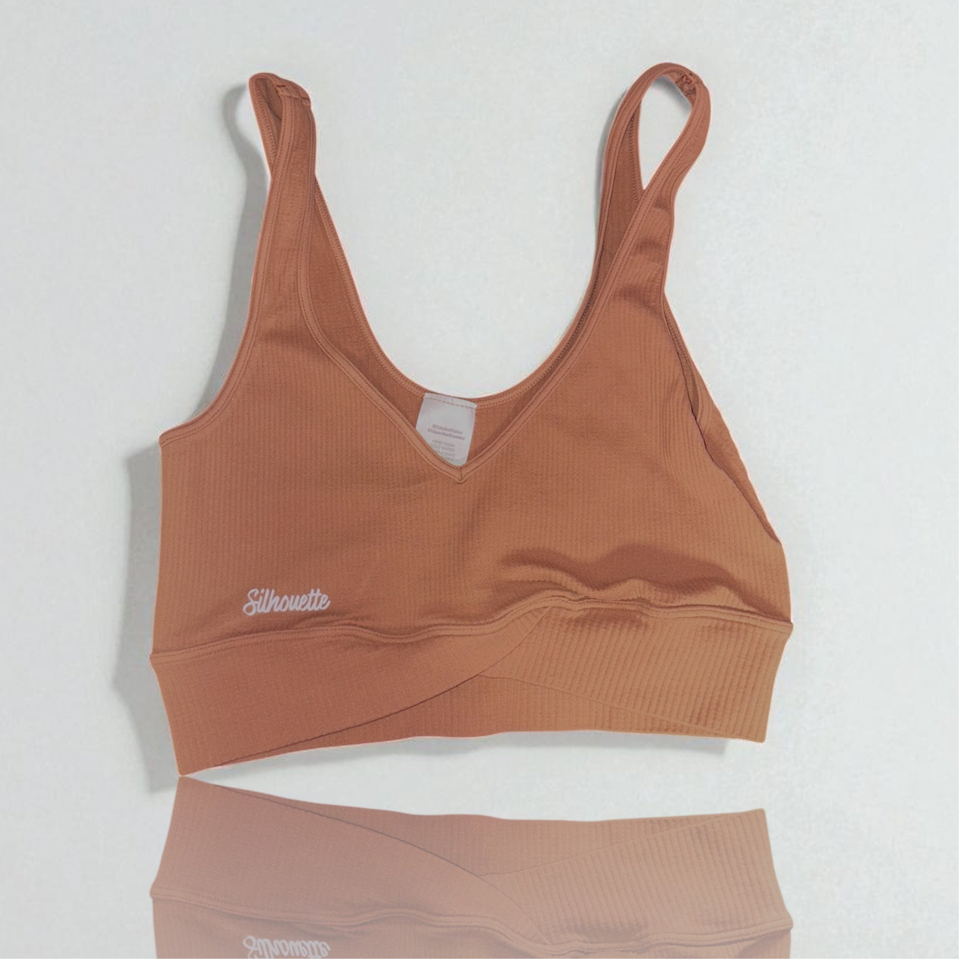 Brown tank top