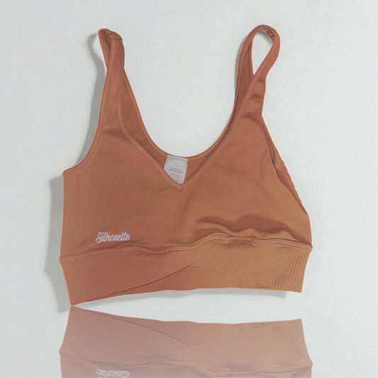 Brown tank top