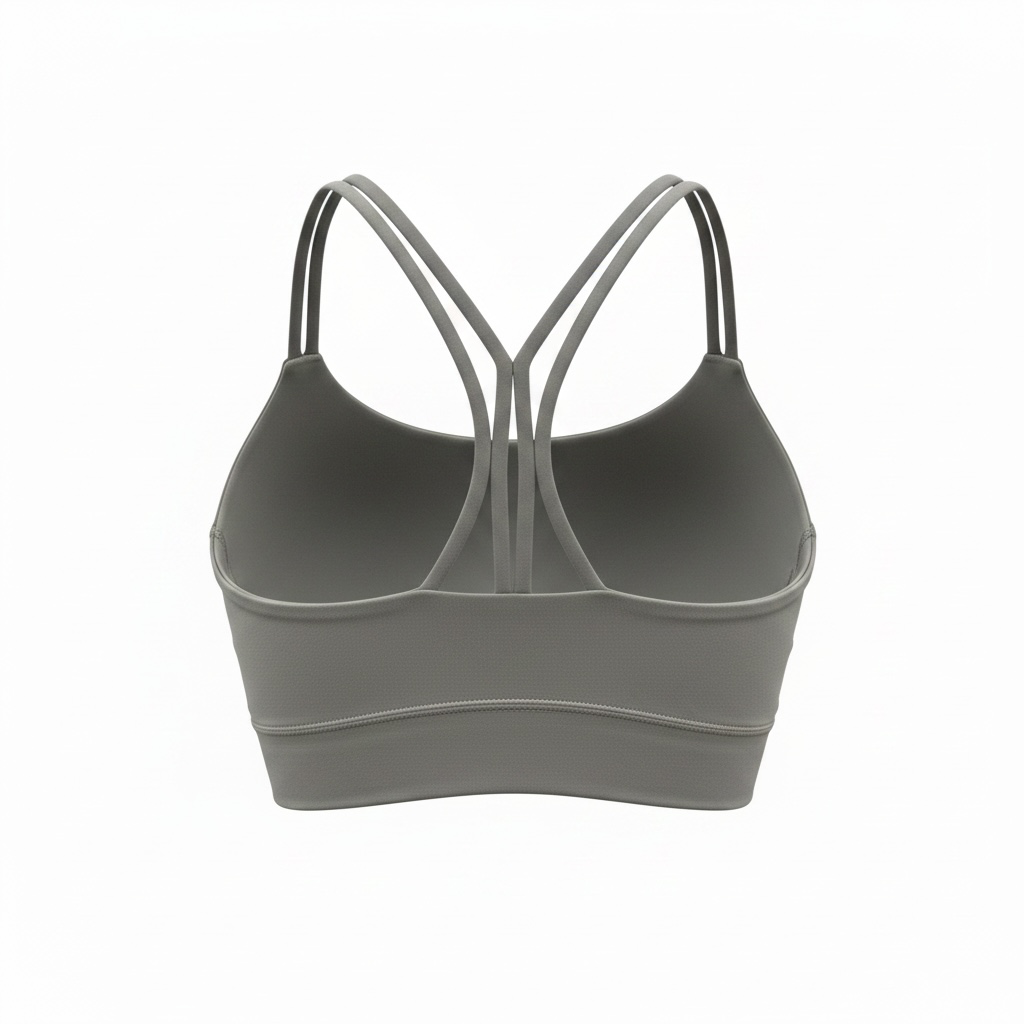 Truffle brown cross strap top