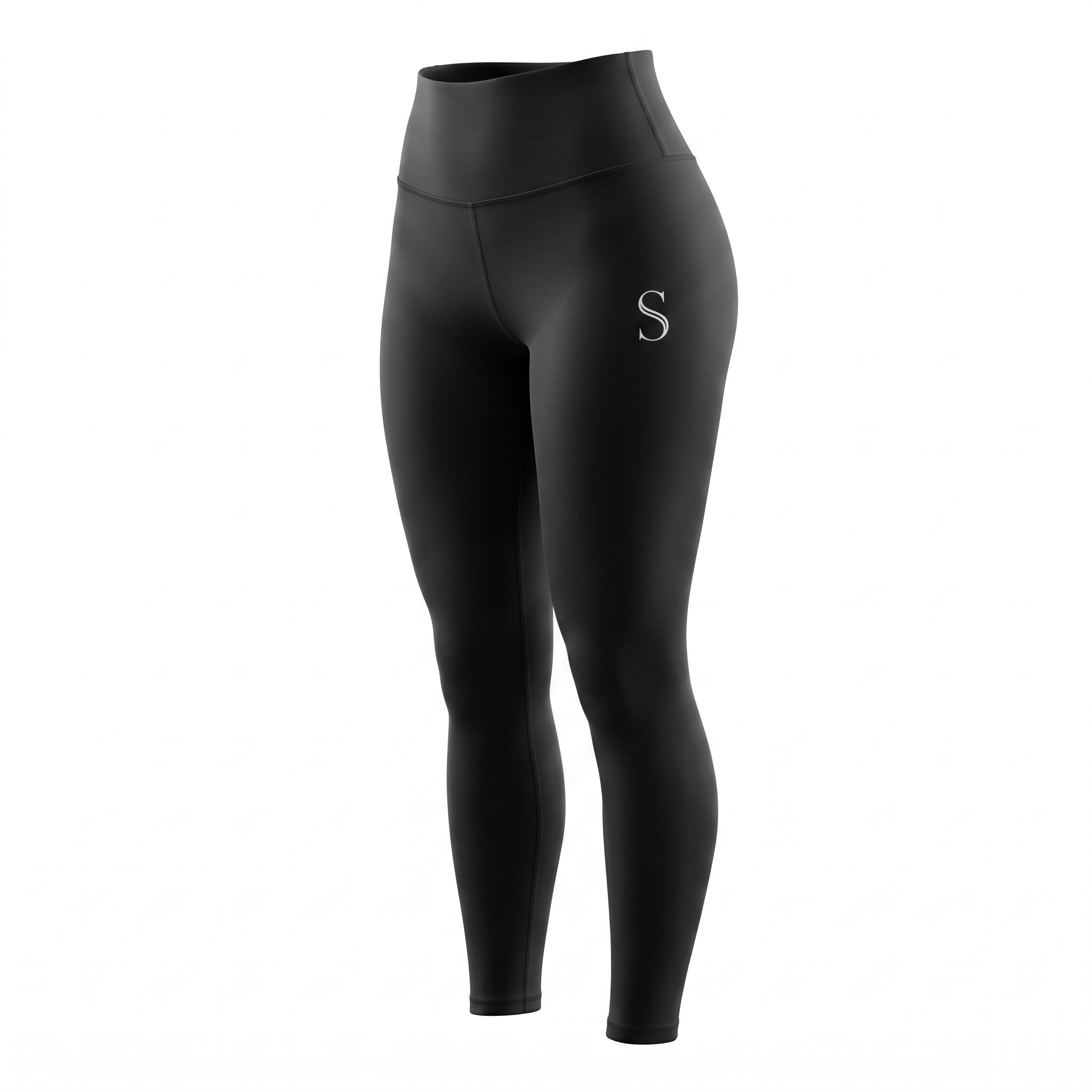 Black slimming leggings