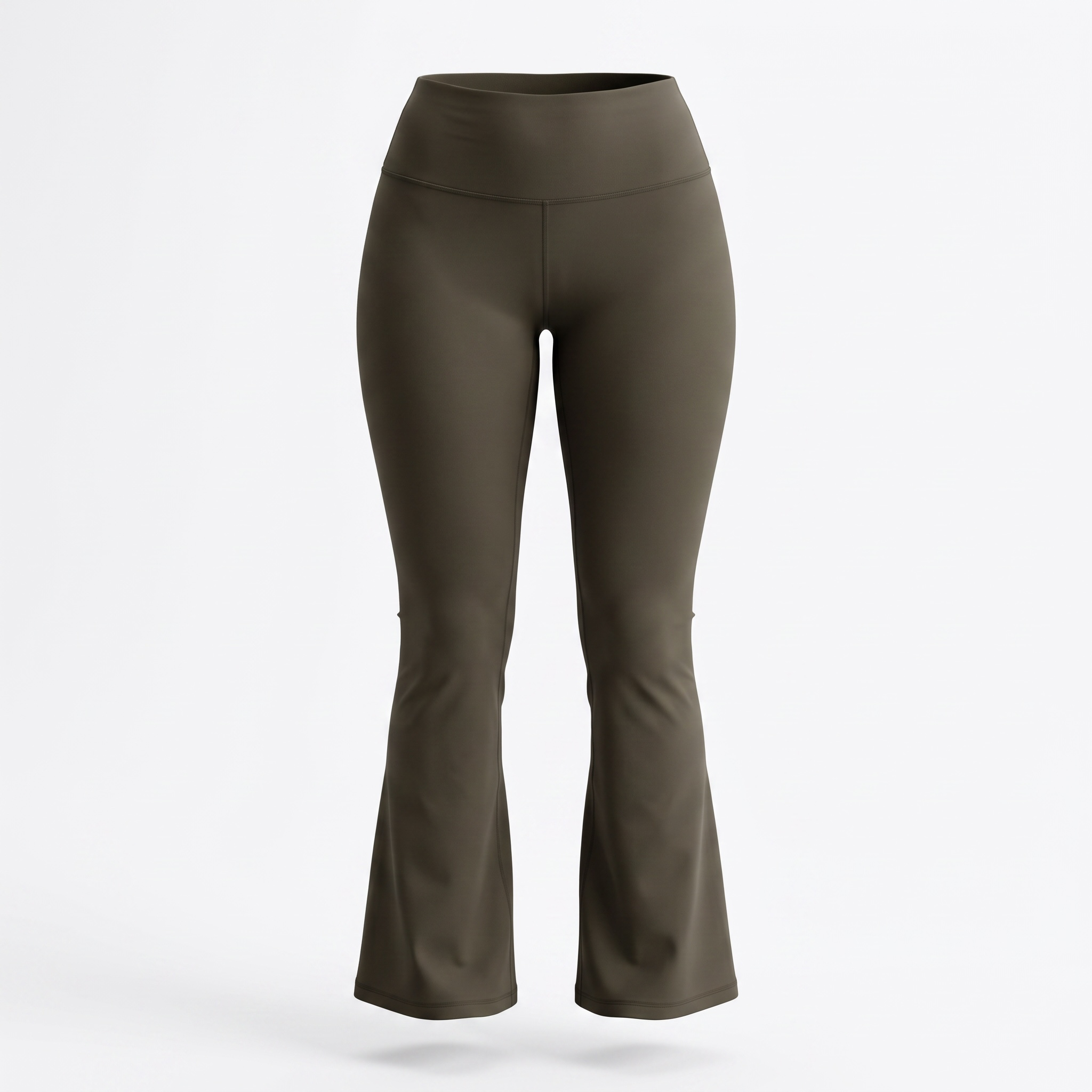 Taupe flare leggings