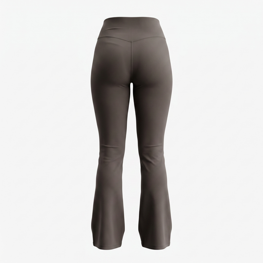 Taupe flare leggings