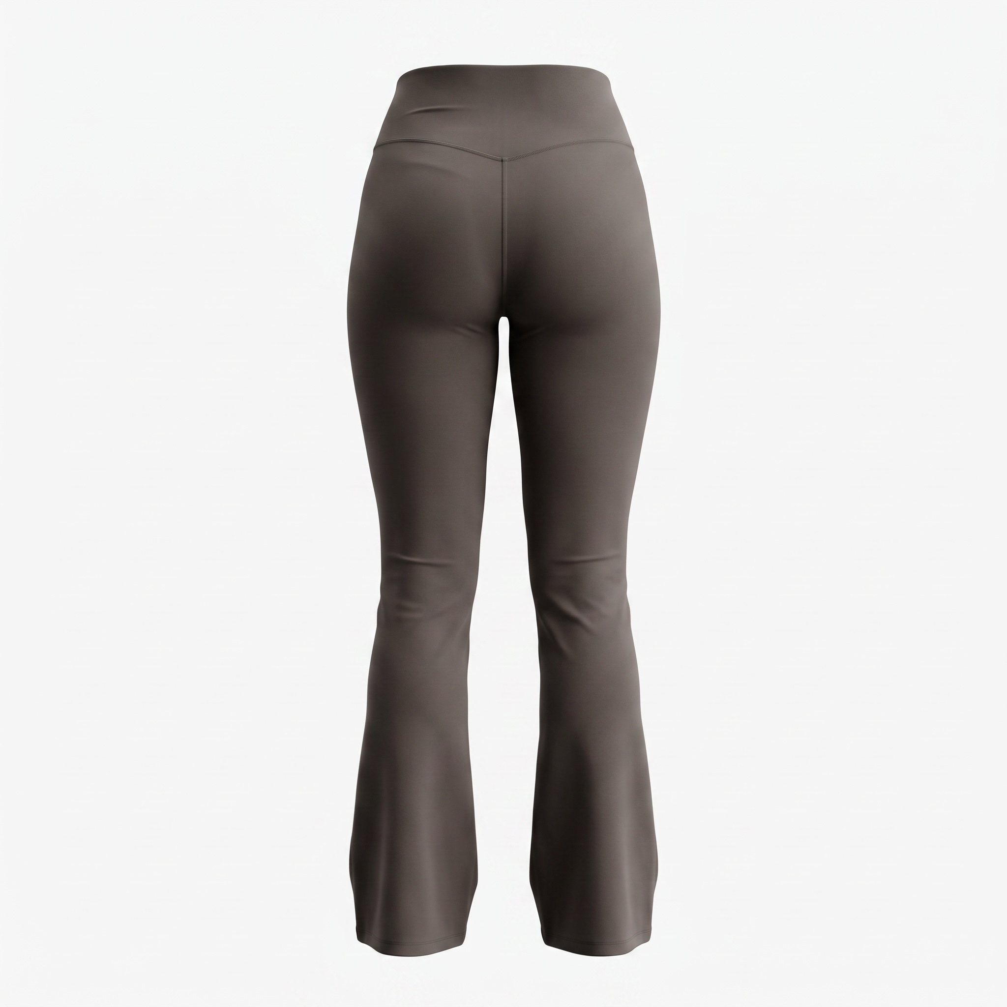 Taupe flare leggings